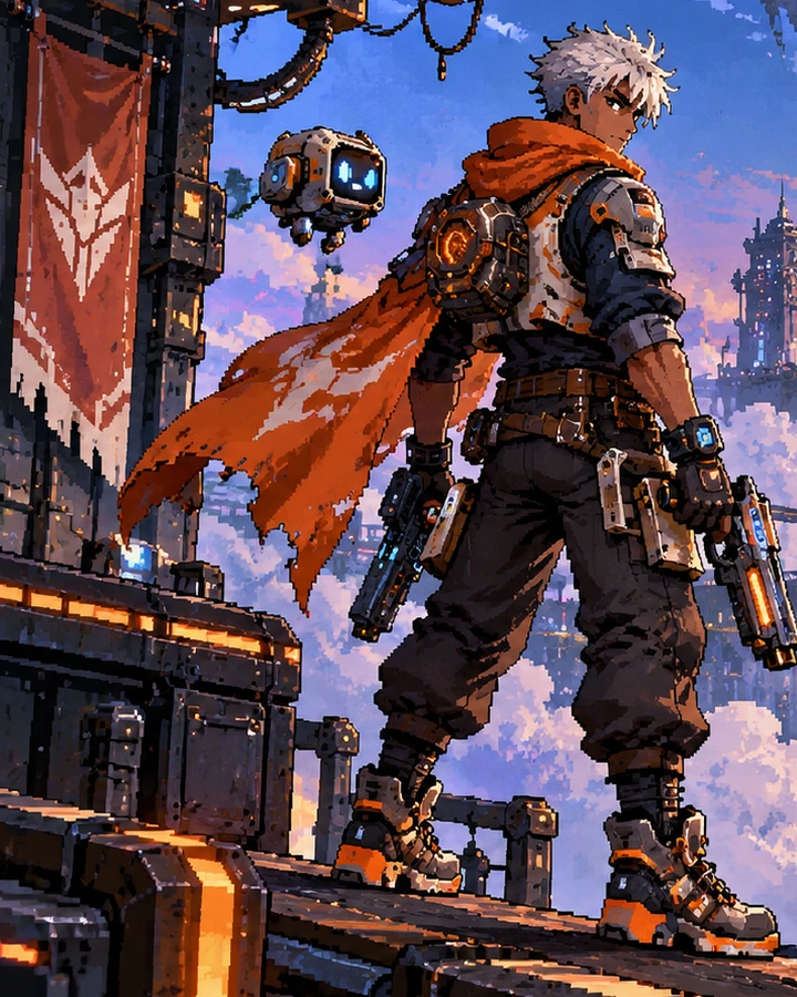 Orin Flux, Sky Courier